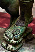 Collection of Chola bronze of the old Royal Palace, Thanjavur Tamil Nadu.